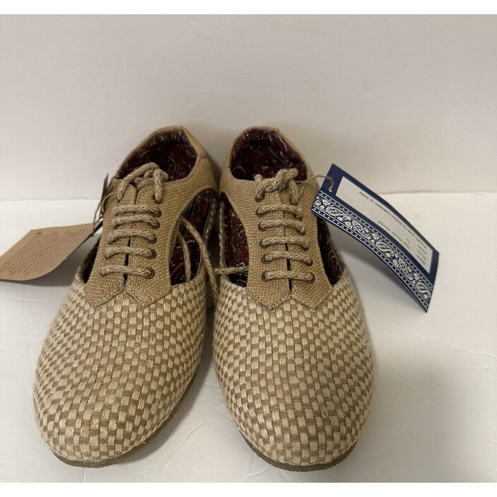 SAGA The Dover Derby Men’s Handmade Cutout Design Dress Shoes Size 11 Brown NWT